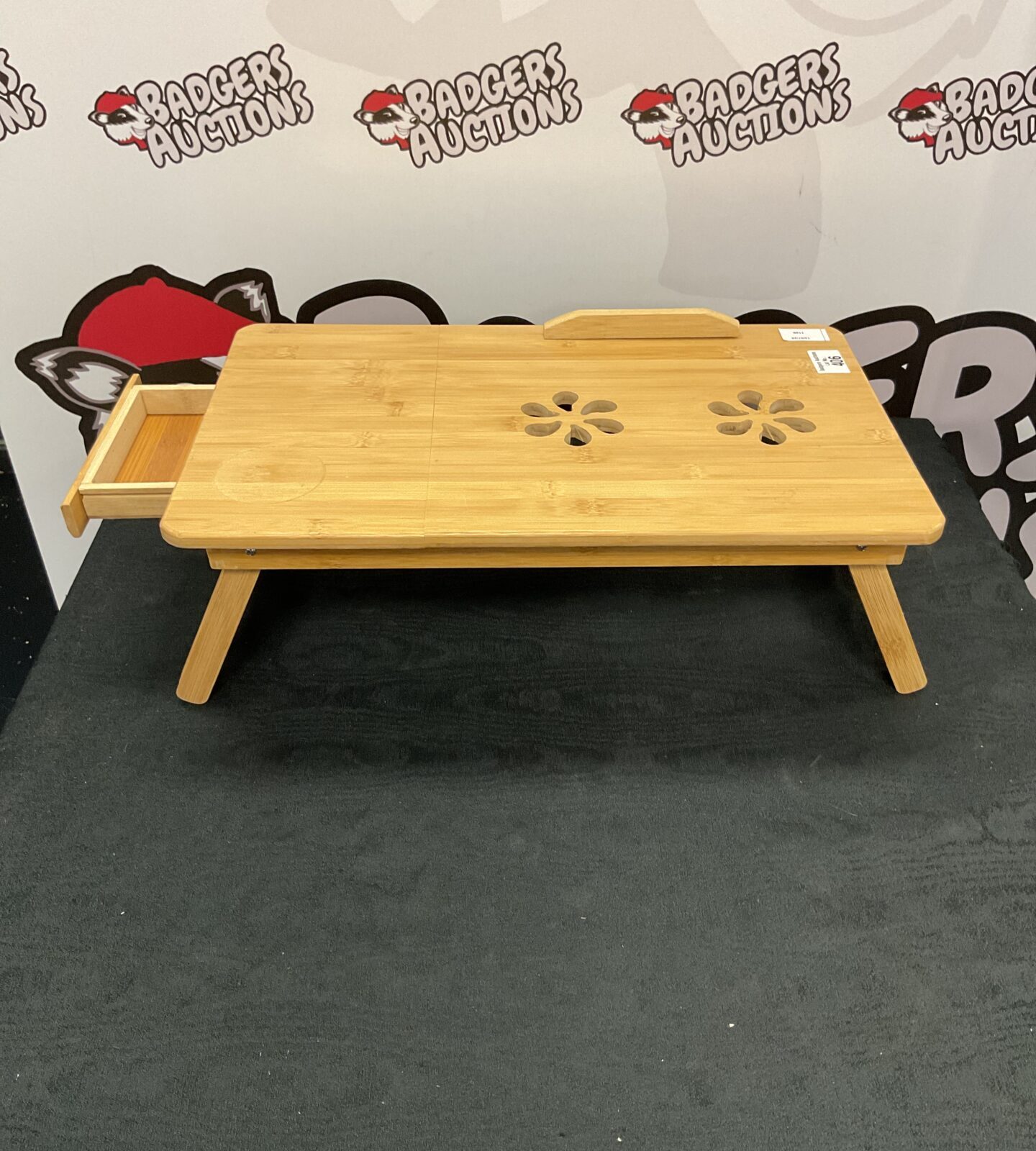 Bamboo wood laptop table