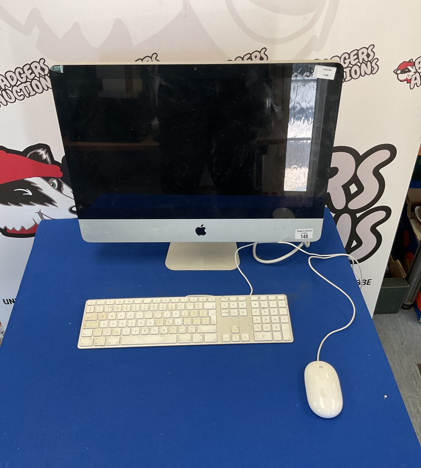Apple iMac Model A1311 with keyboard and mouse