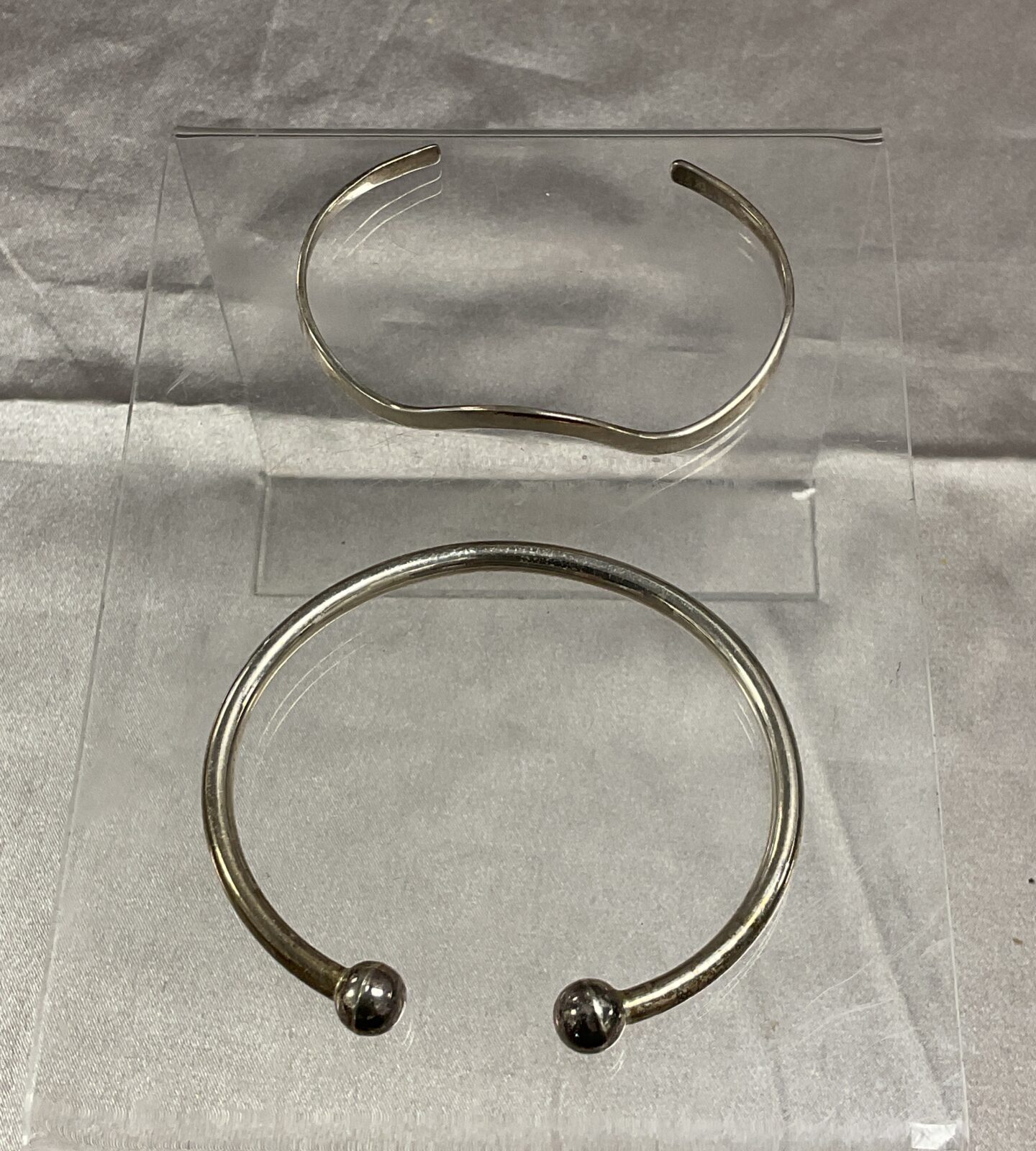 Two 925 Silver bracelets