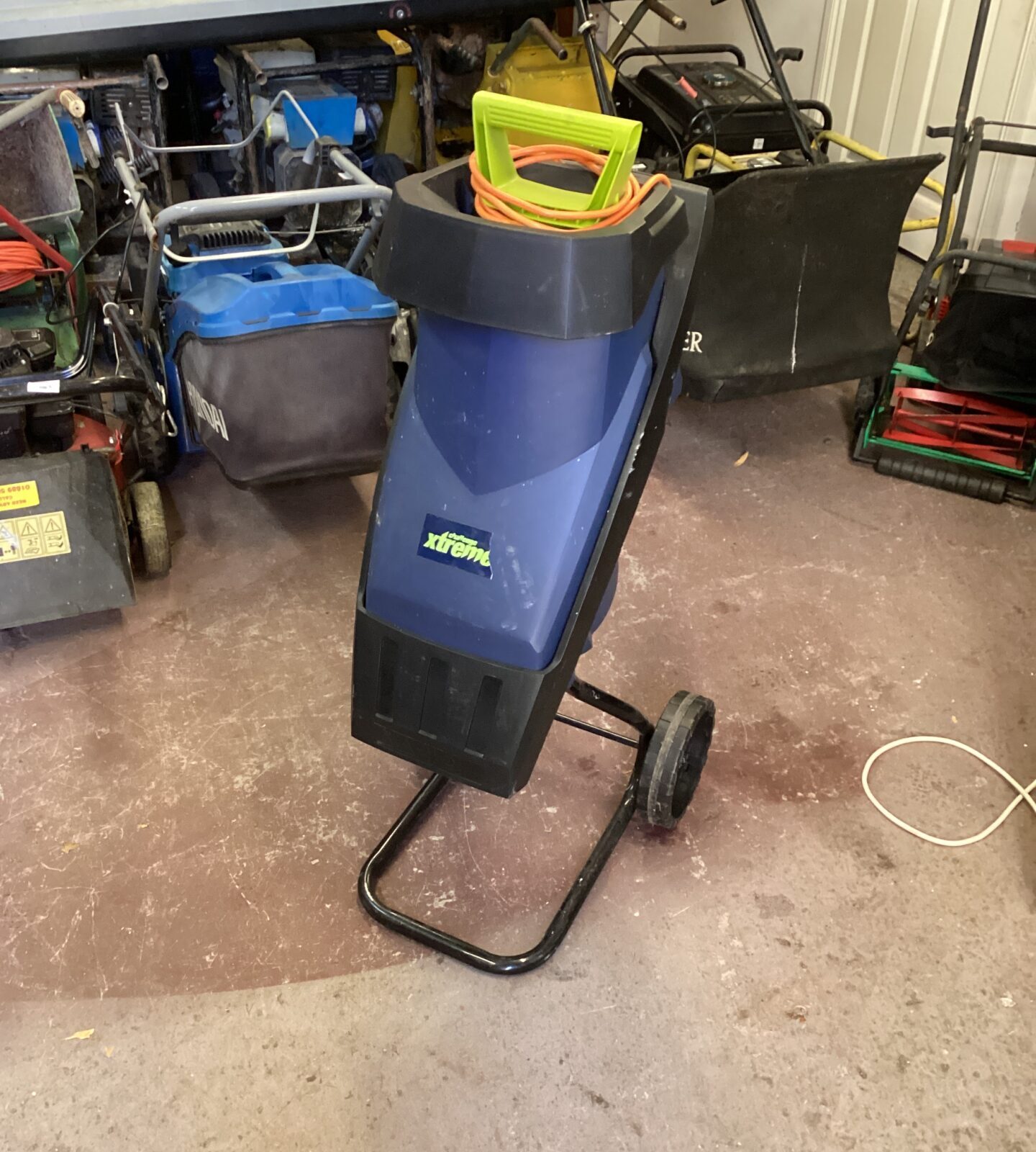 Challenge xtreme Garden Shredder sold as seen