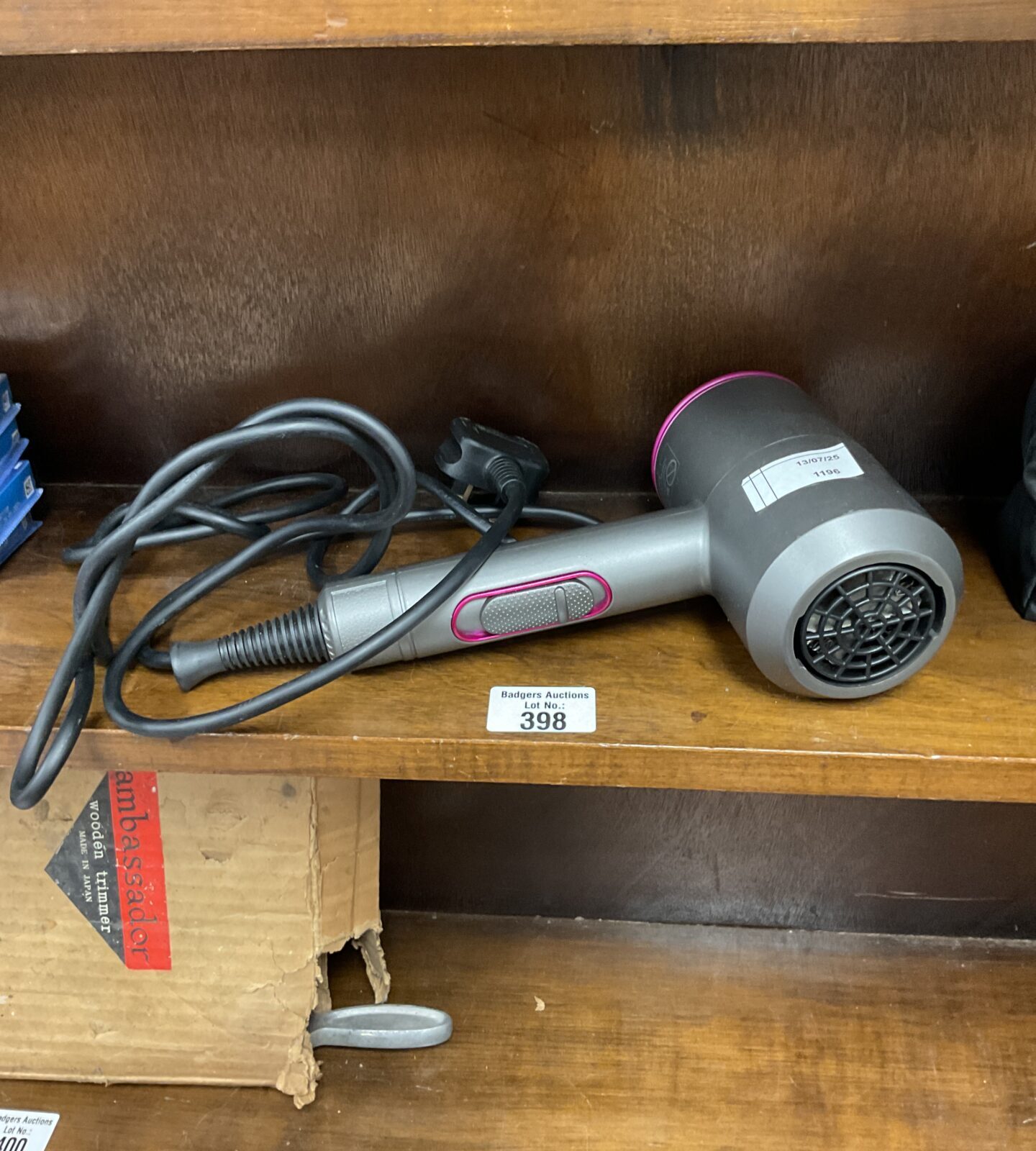 Dyson style hairdryer working
