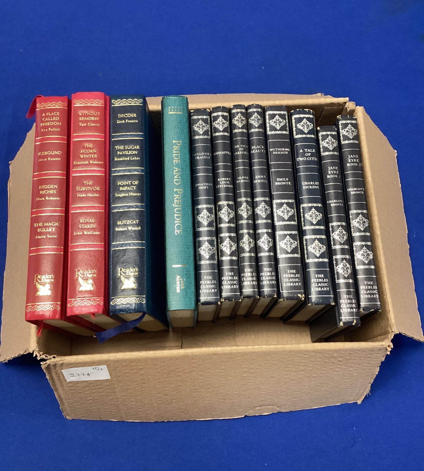 box of books inc pride and prejudice