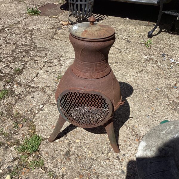 Metal Garden Log buner