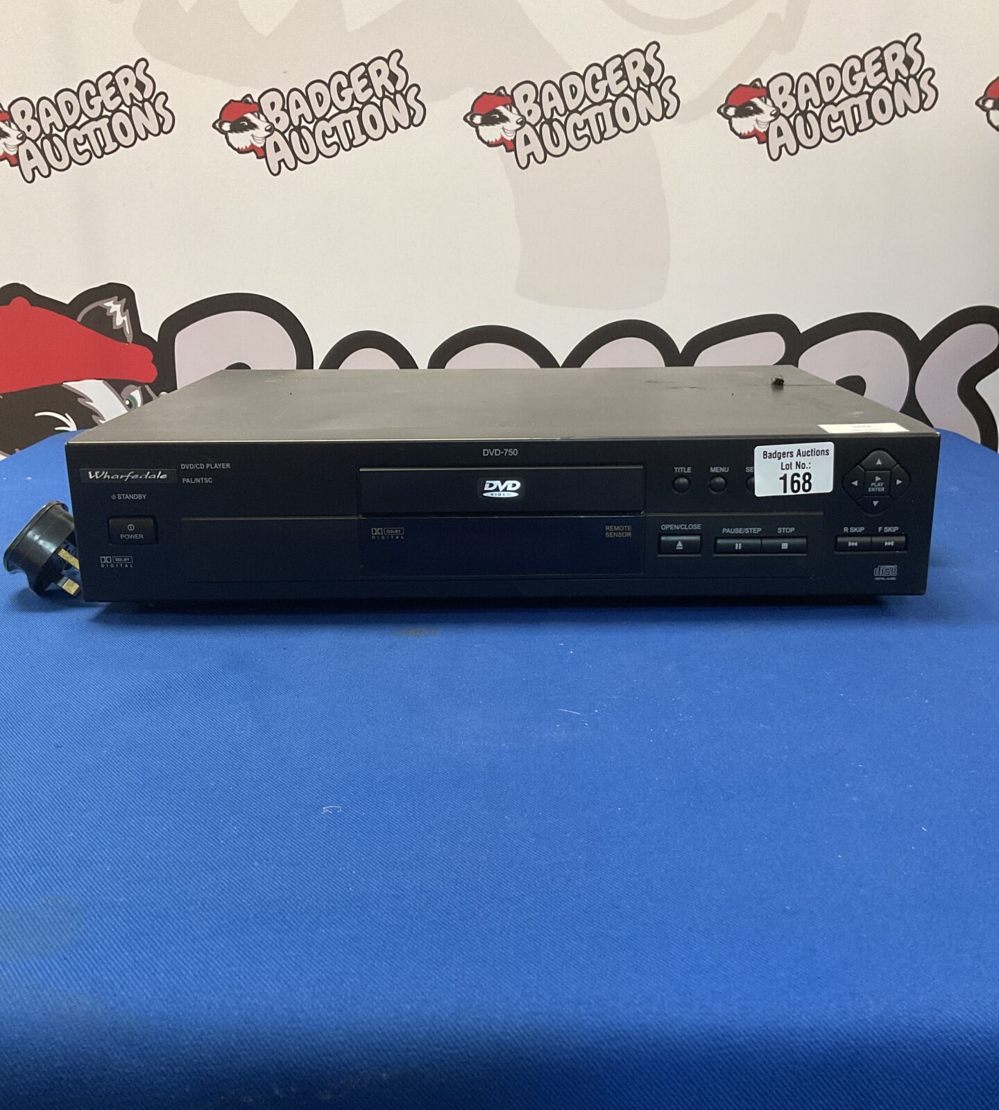 Wharfedale DVD/CD player DVD-750 with remote