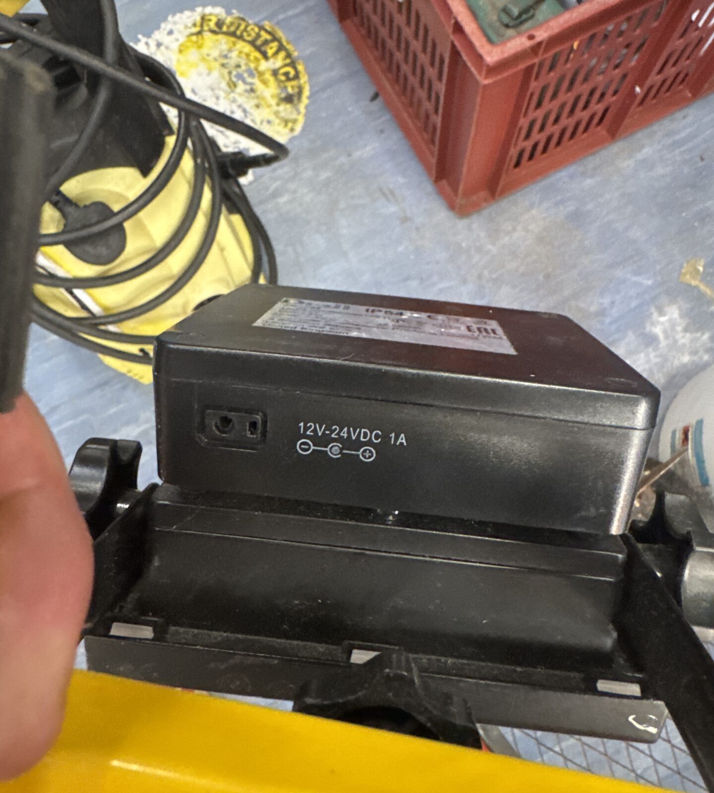 Wilks rx150 pressure washer with diall rechargeable site light - both untested, site light no charger - Image 2