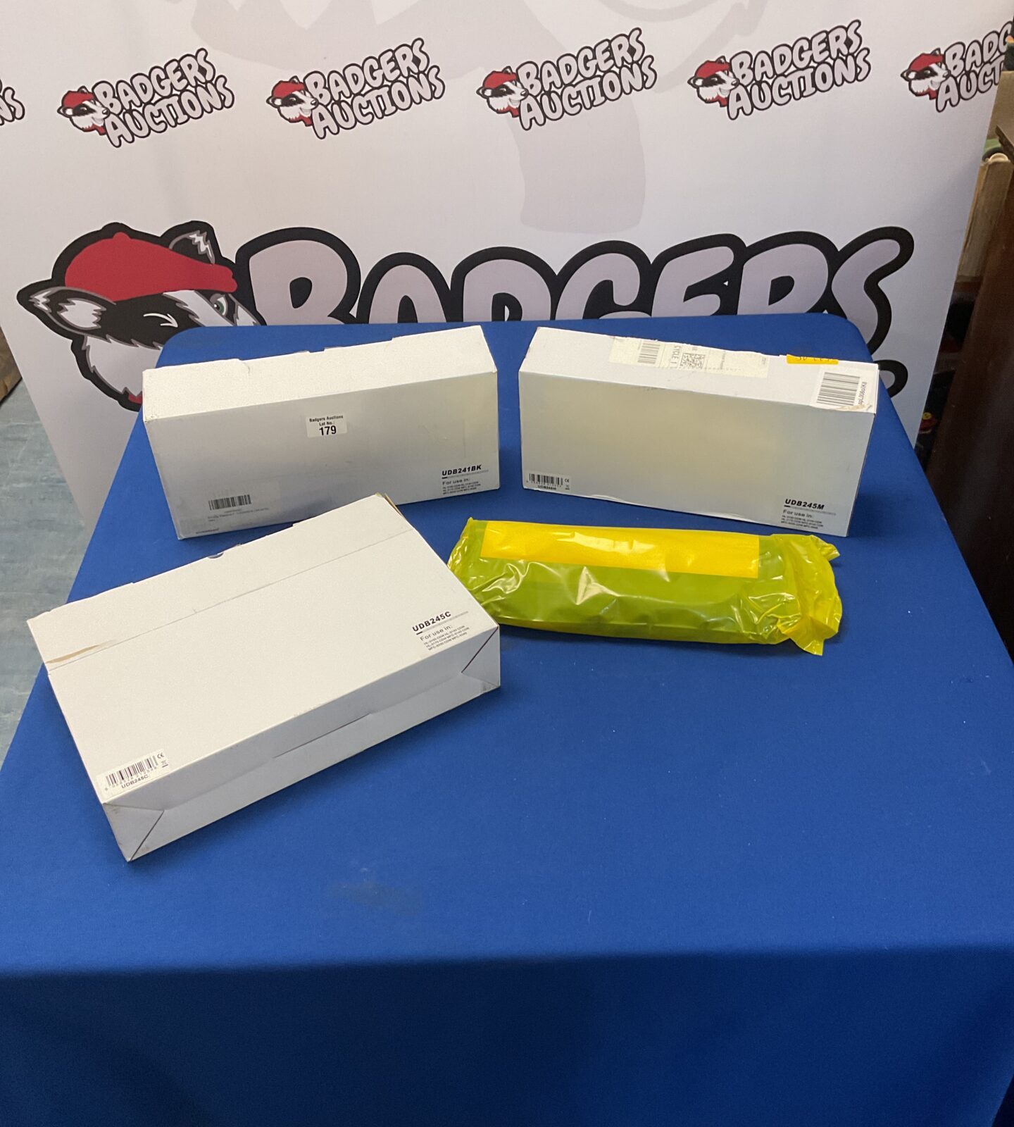 3 Toner cartridges UDB245M