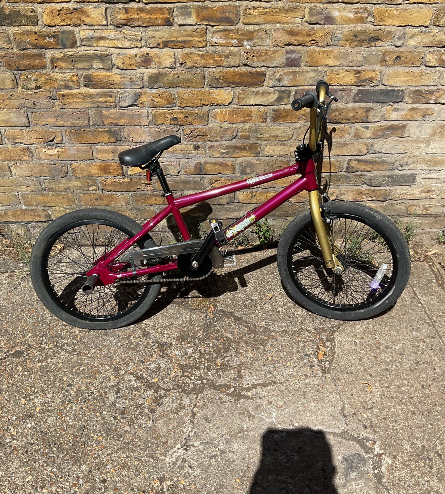 Releigh burner three bmx bike