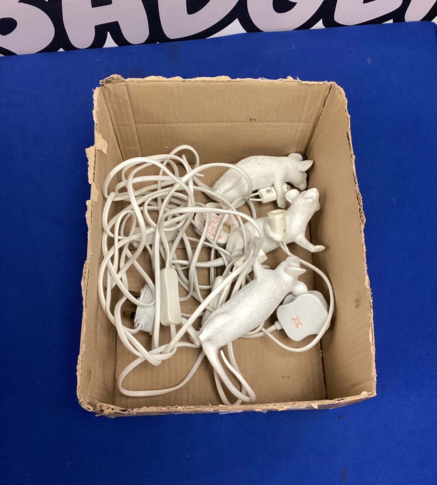 Three mice desk lamps