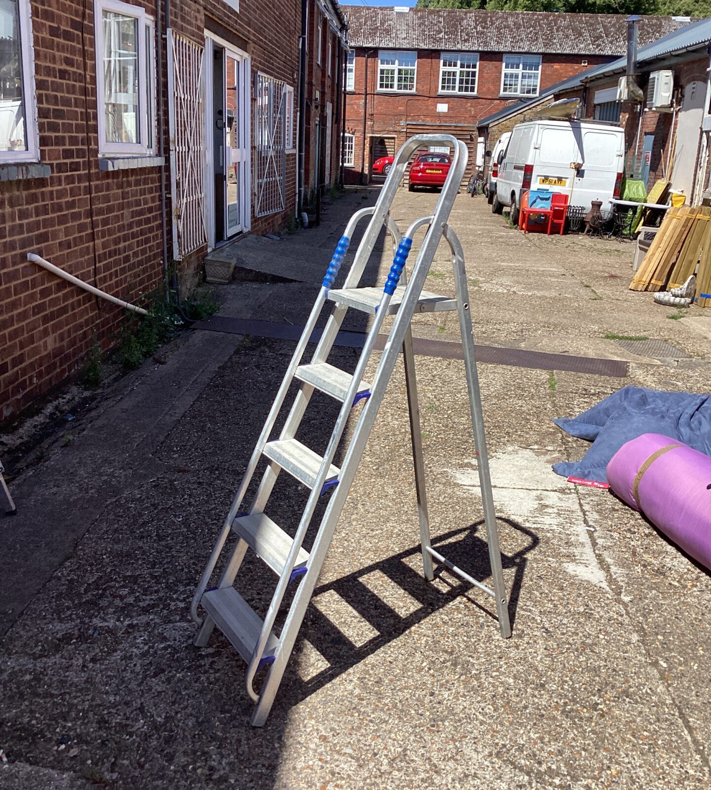 Aluminium 4’6” Step Ladder