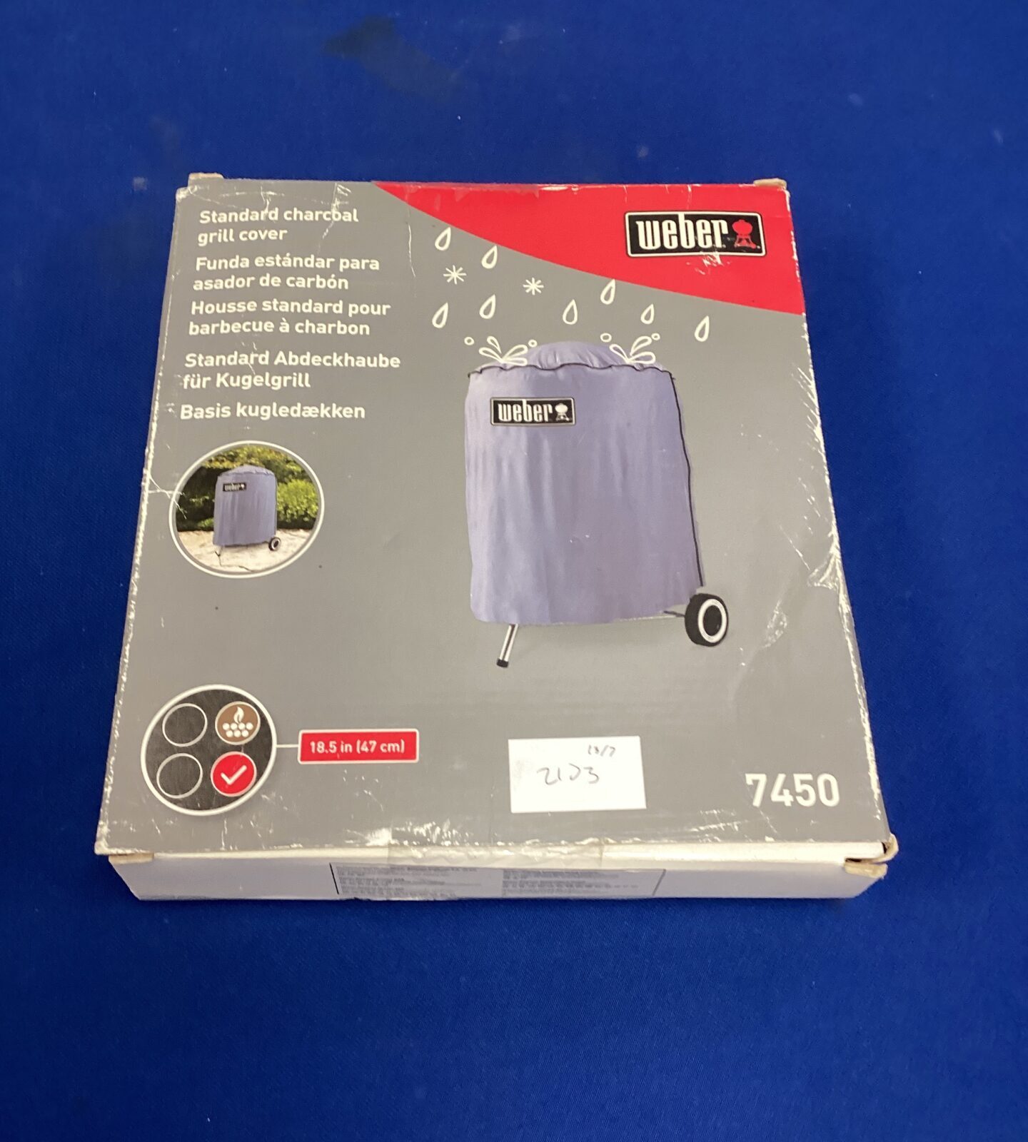 Weber standard charcoal grill cover