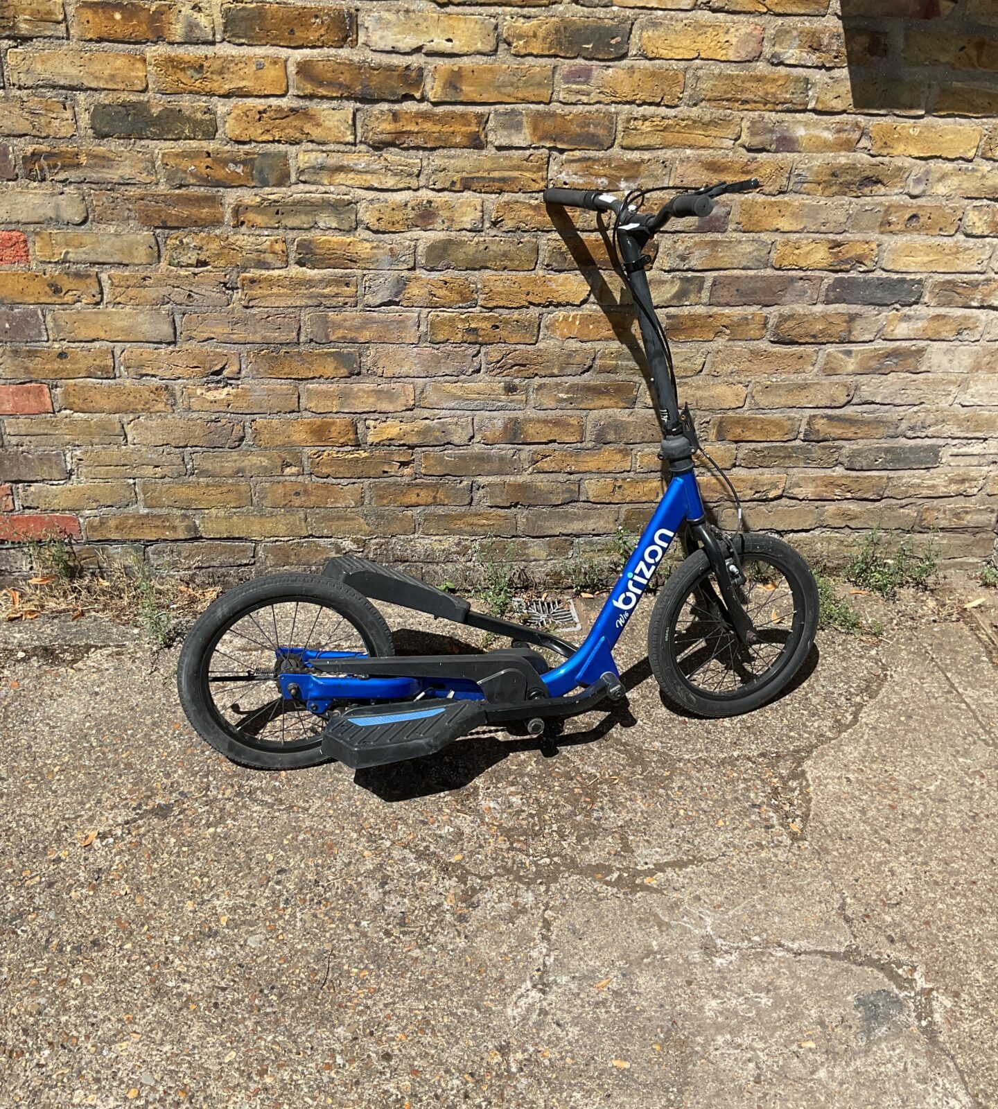 Brizon stepwing wingflyer w16 folding stepper bike