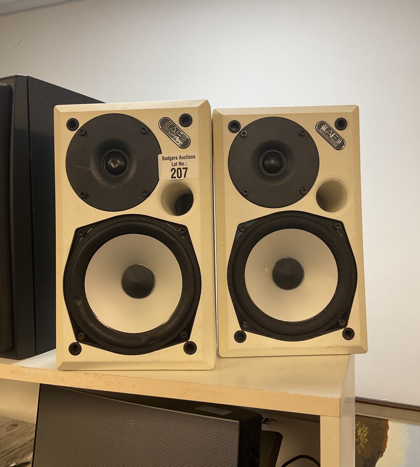 AE AEGIS compact speakers