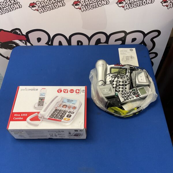 Swissvoice xtra 3355 combo with bag of landline phones