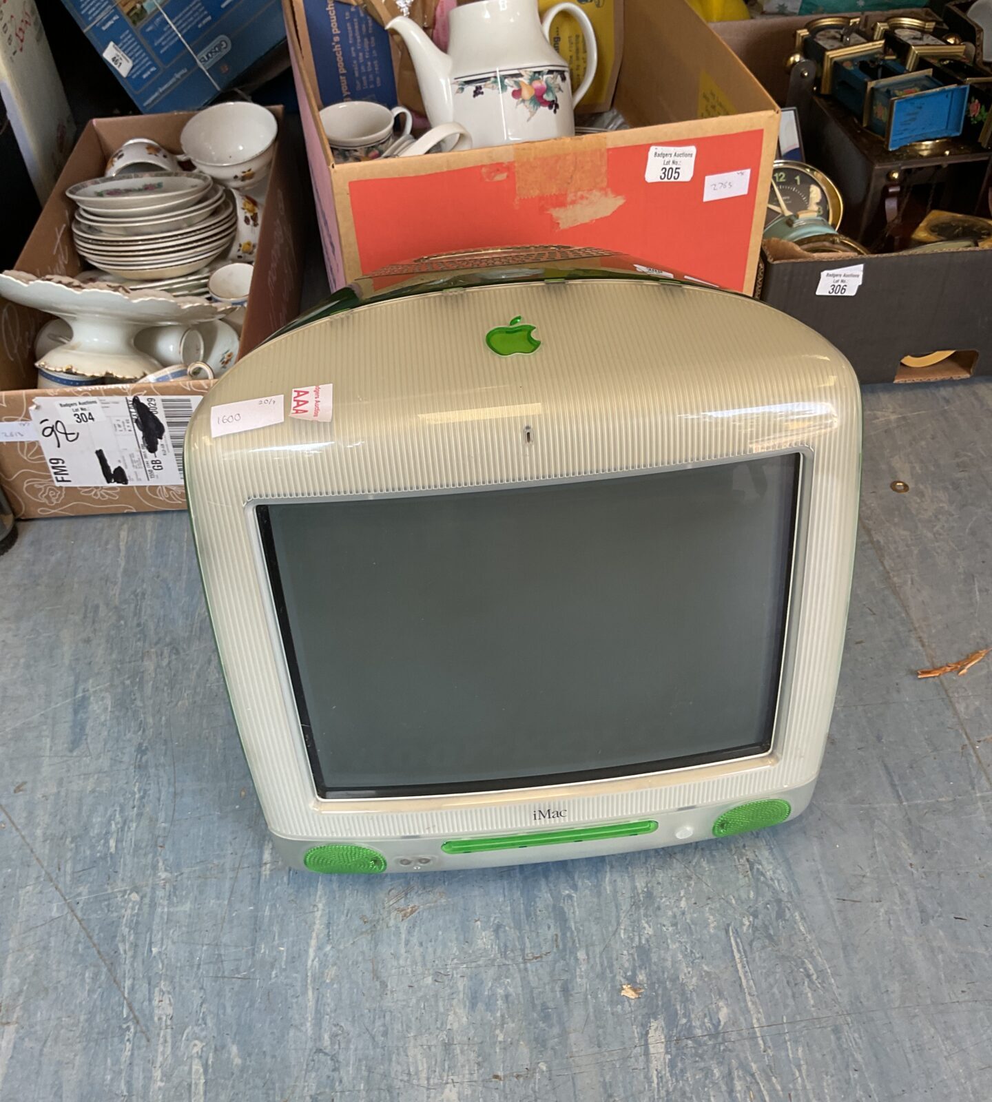 Retro Imac G3 Green computer