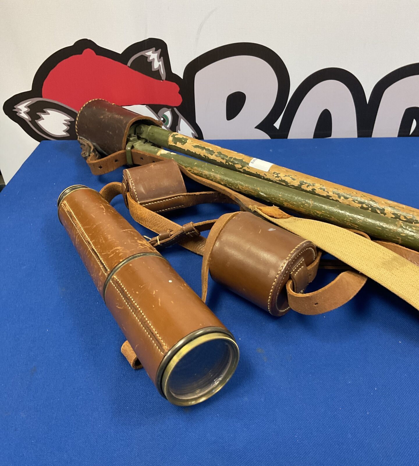 ww2 new zealand 1942 tripod & scope