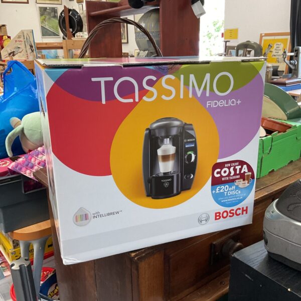 New bosch tassimo fidelia coffee machine