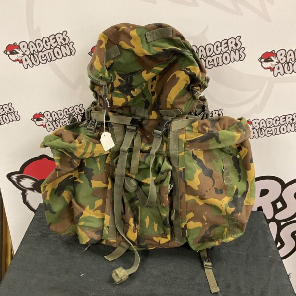 British army web tex Bergen with additional pouches
