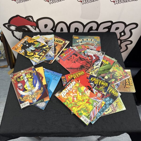 Selection of comics inc ren & stimpy, green lantern & others