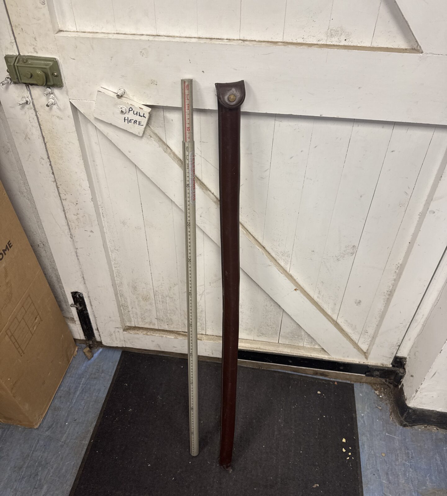 Vintage telescometre surveyors measure