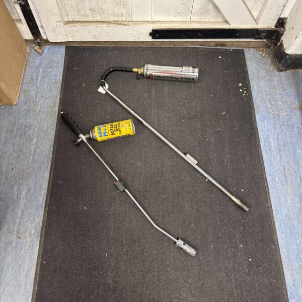 Two butane torches / weed burners