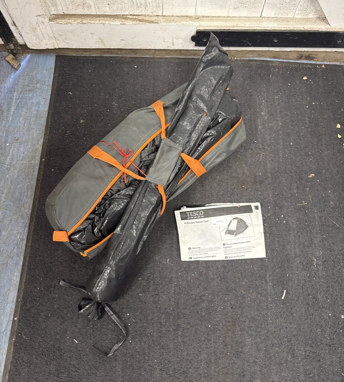Tesco 4 berth dome tent