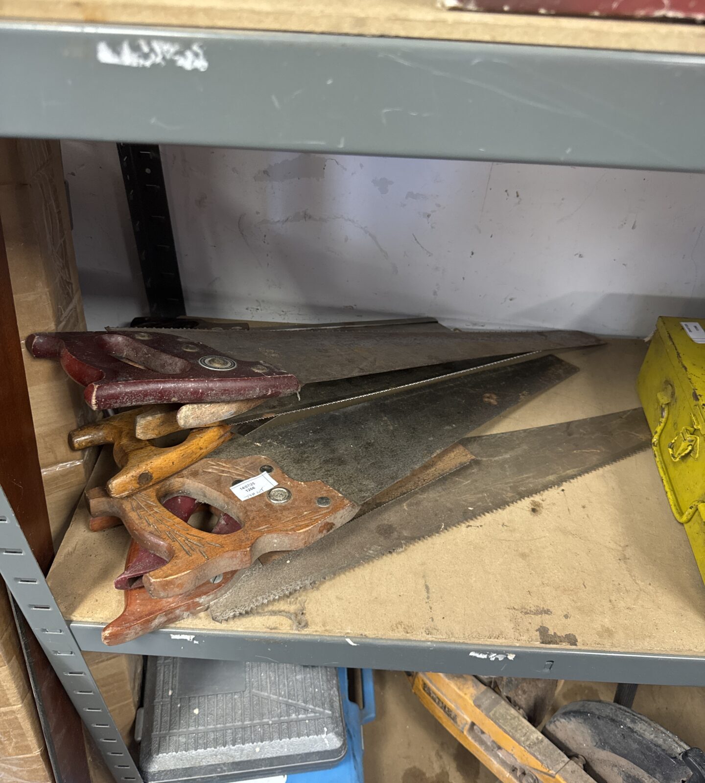 Job lot of assorted wood saws