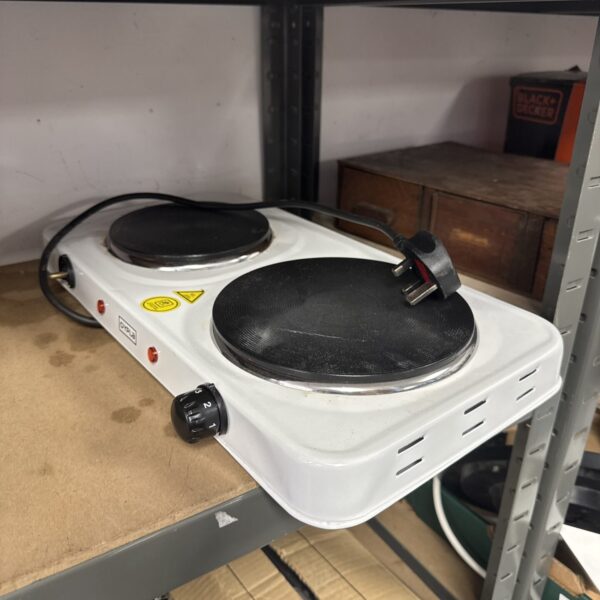Oypla twin countertop stove - missing one dial knob