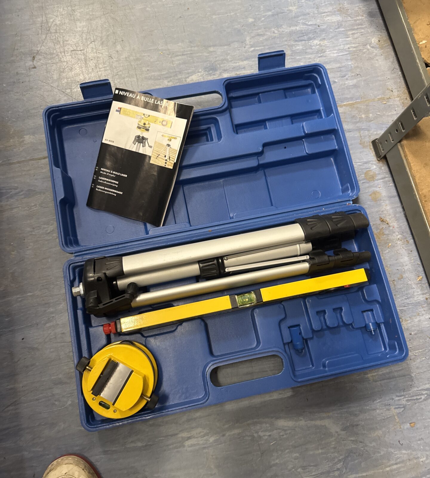 Powerfix laser level set - working
