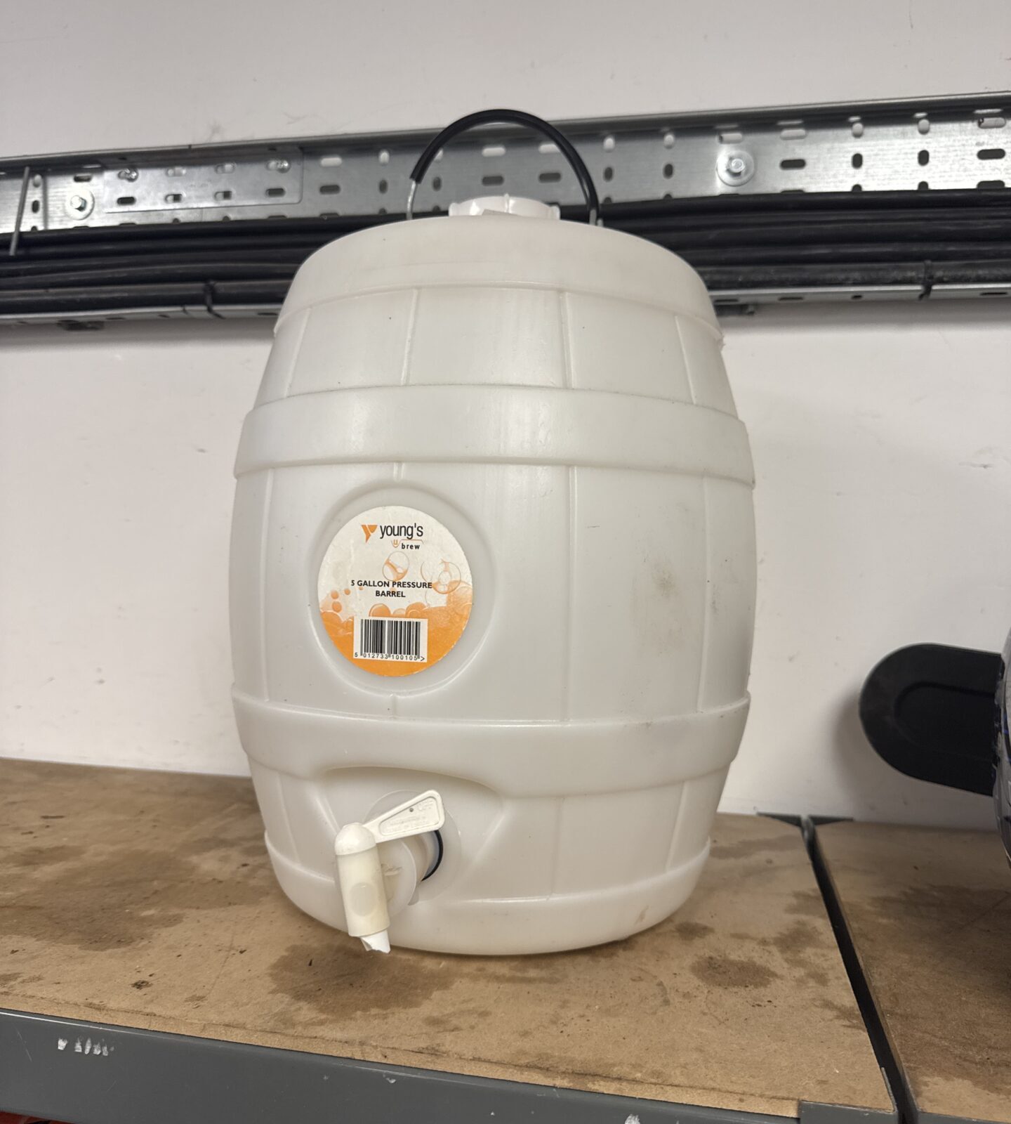 Youngs brew 5 gallon pressure barrel