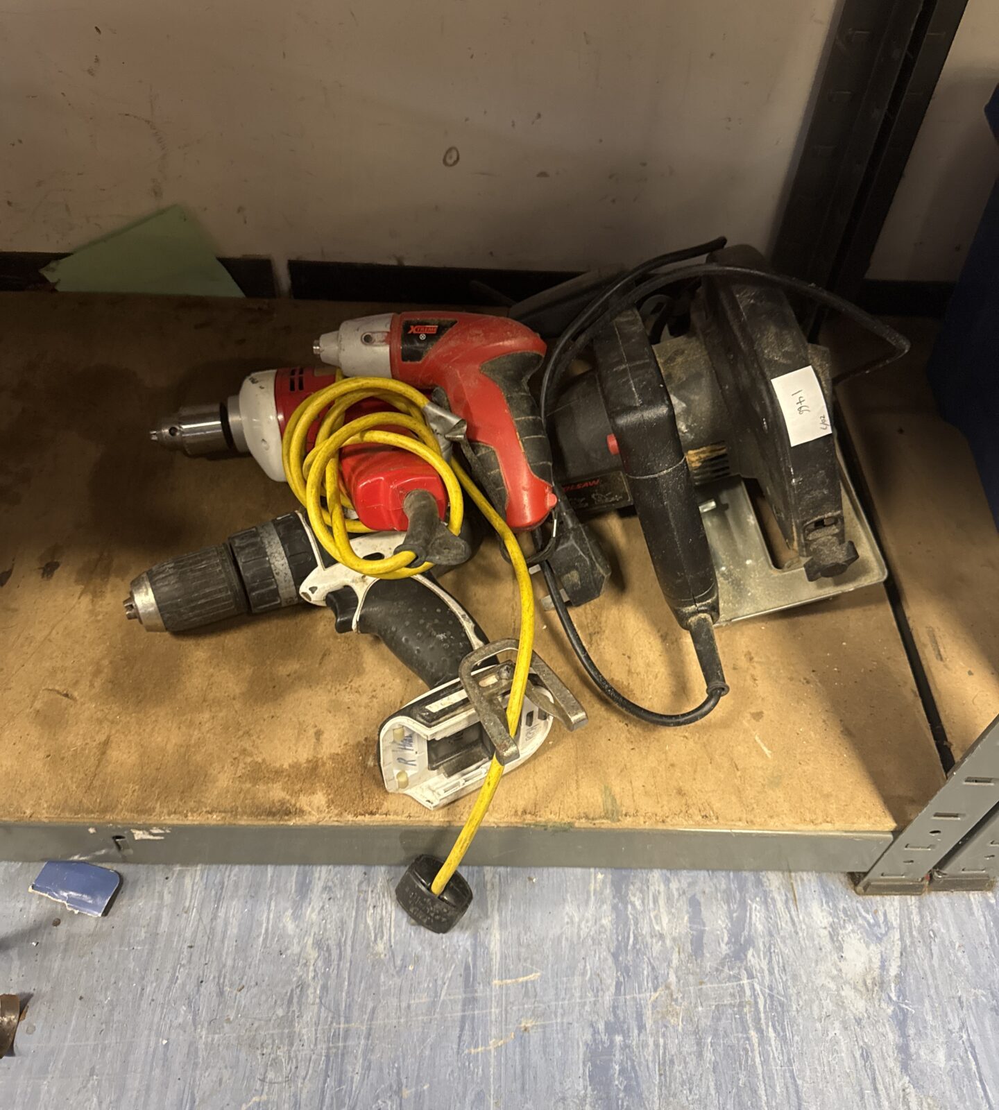 Bundle of untested power tools