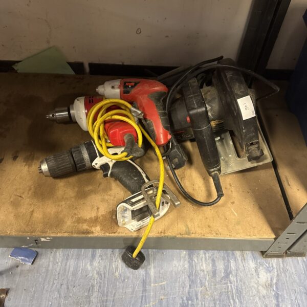 Bundle of untested power tools