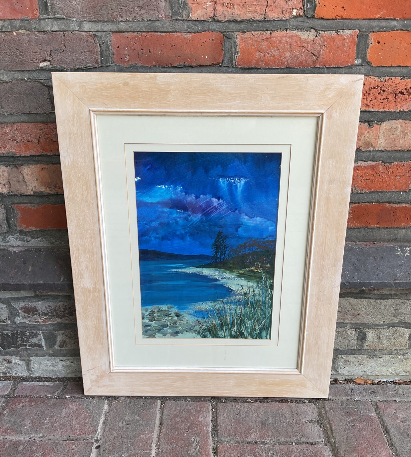 Jane duckfield mixed method artwork of dervaid mull Scotland