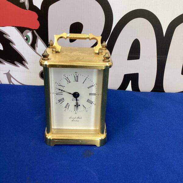 Lionel Peck of London Quartz Carriage Clock