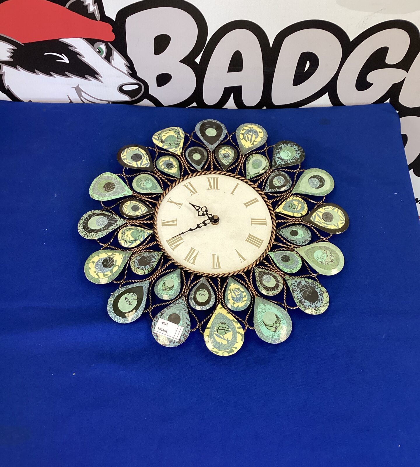 Decorative Metal Quartz wall clock