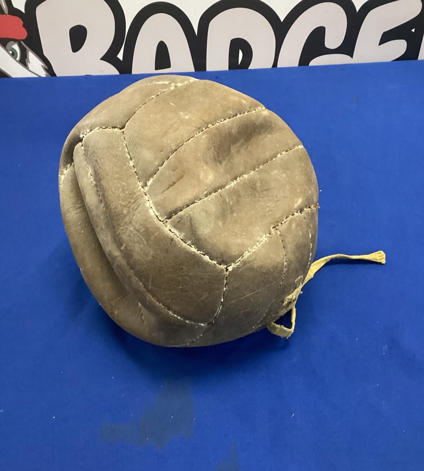 Turn of the century antique leather football
