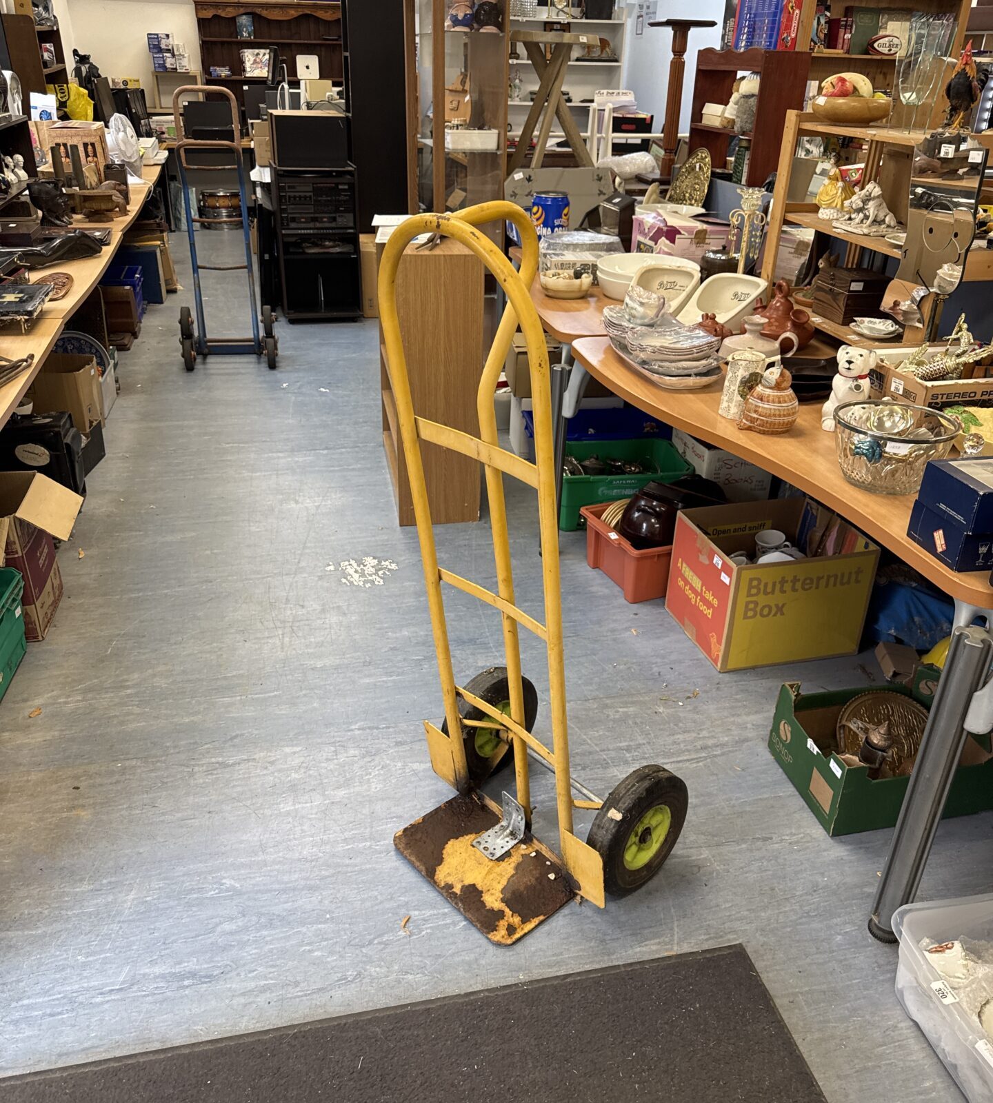 Large sack barrow - has been repaired