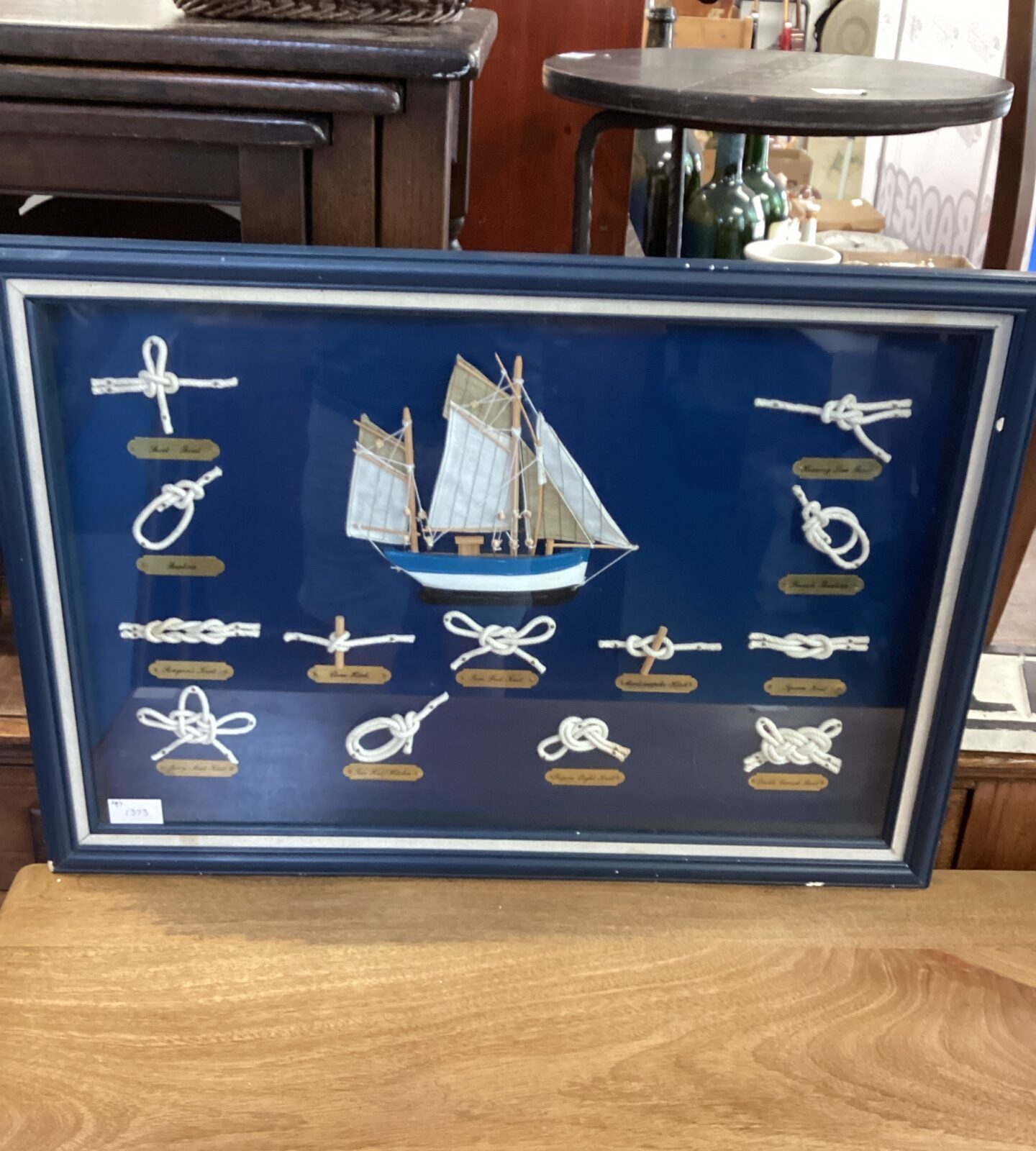 Nautical Diorama of ships knots