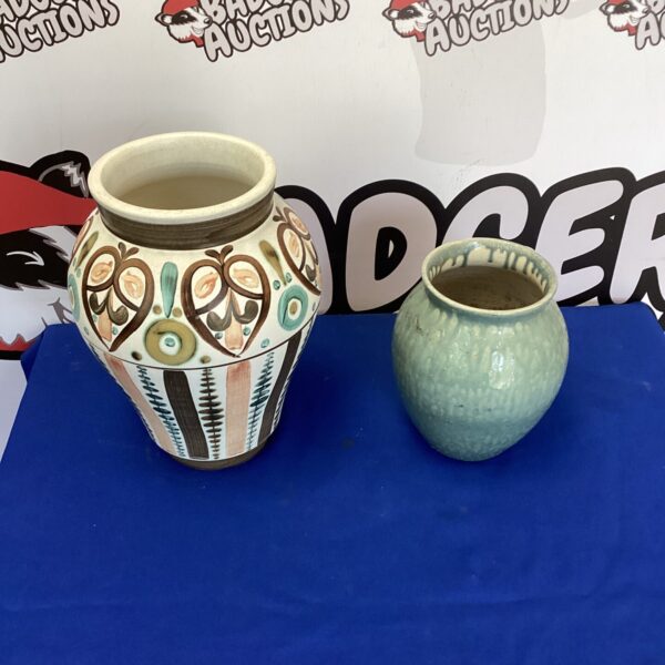 Two handmade Vases by Glyn Colledge Design