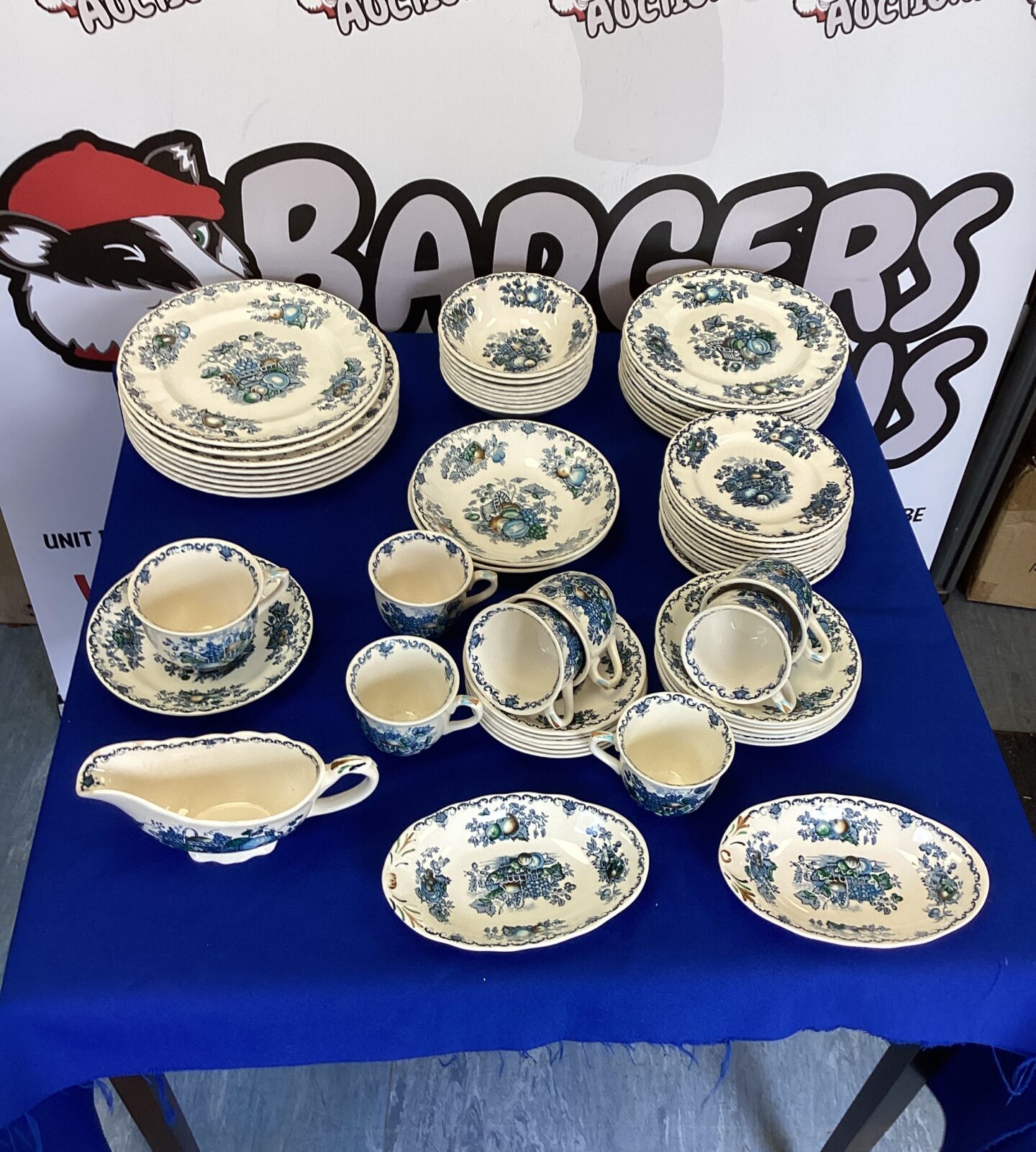 Mason’s Ironstone Fruit Basket Dinner set