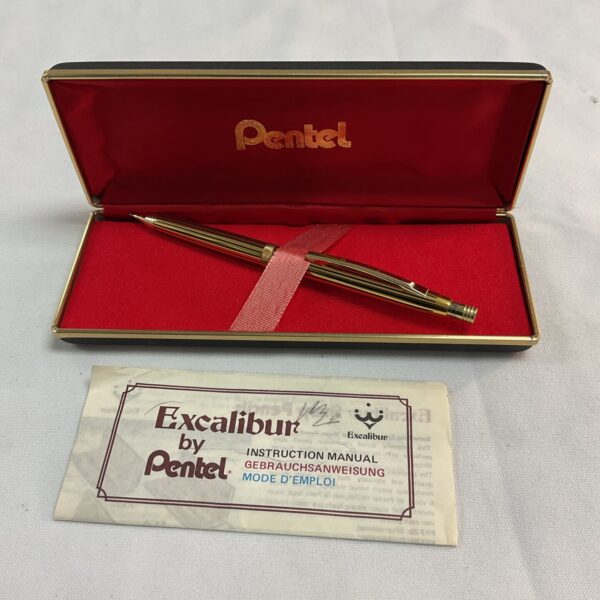 Excalibur by pentel propelling Pencil in case