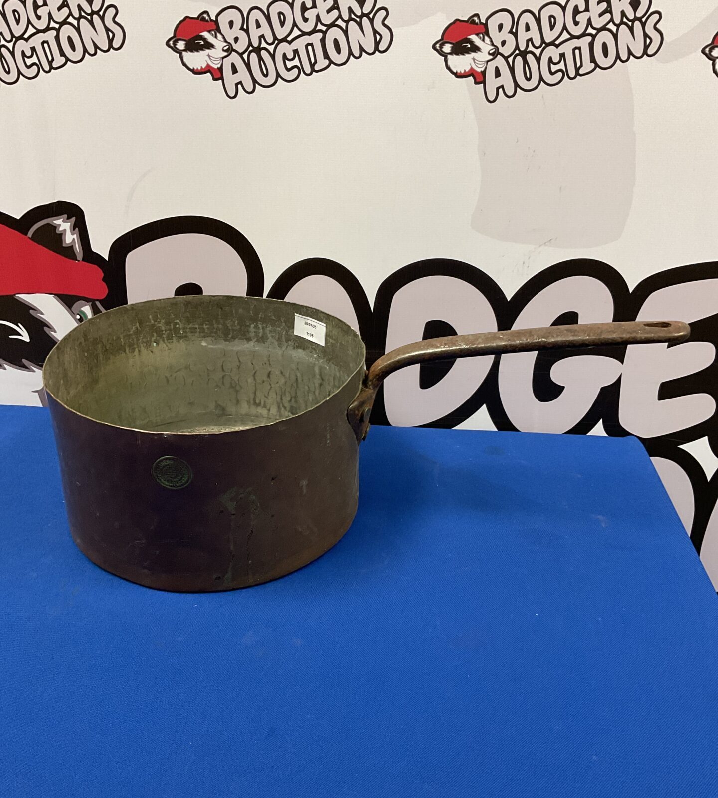 L jaeggi & sons coppersmith’s copper pan