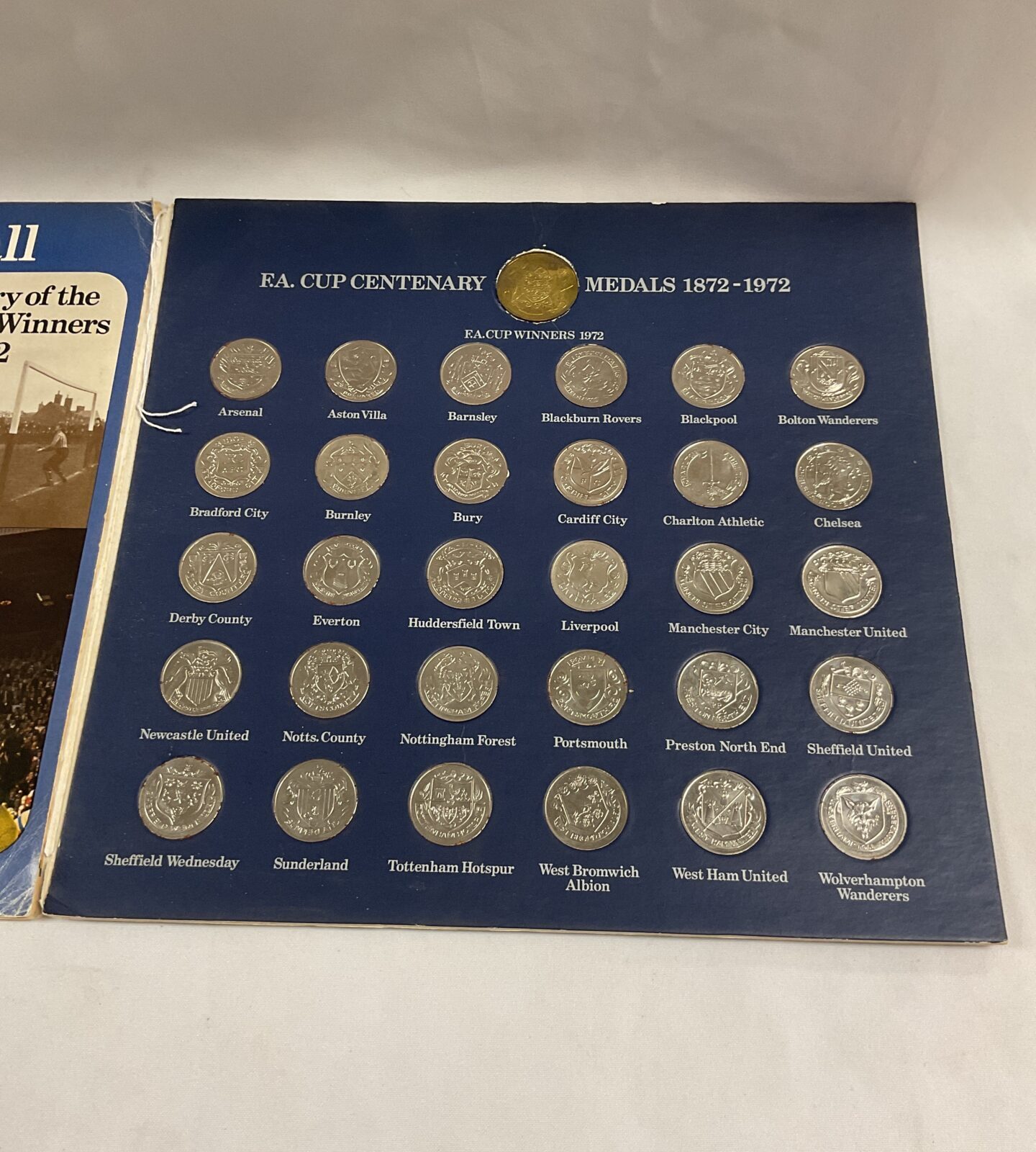 F A cup centenary medals