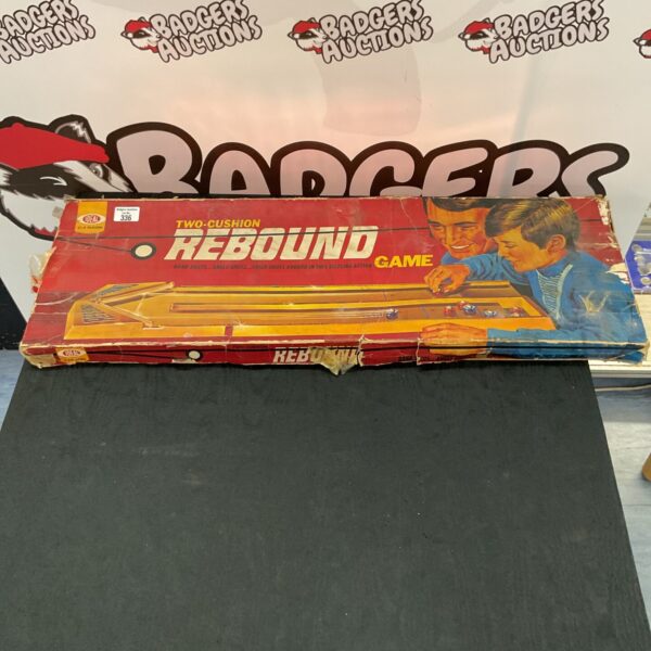 Vintage ideal two cushion rebound board game