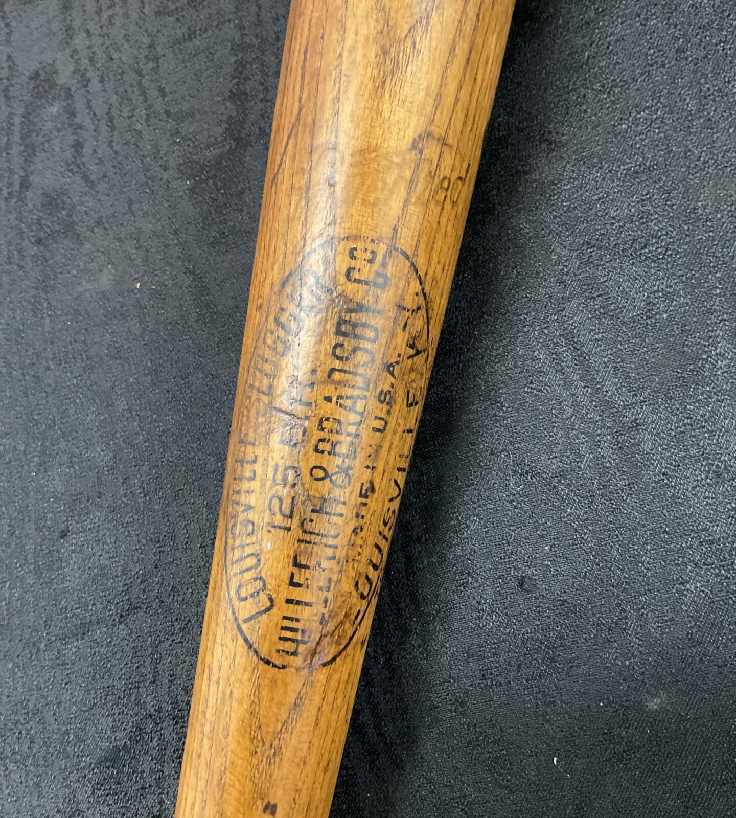 two base ball bats one 1930s Louisville slugger high wycombe baseball team 1939/40 - Image 2