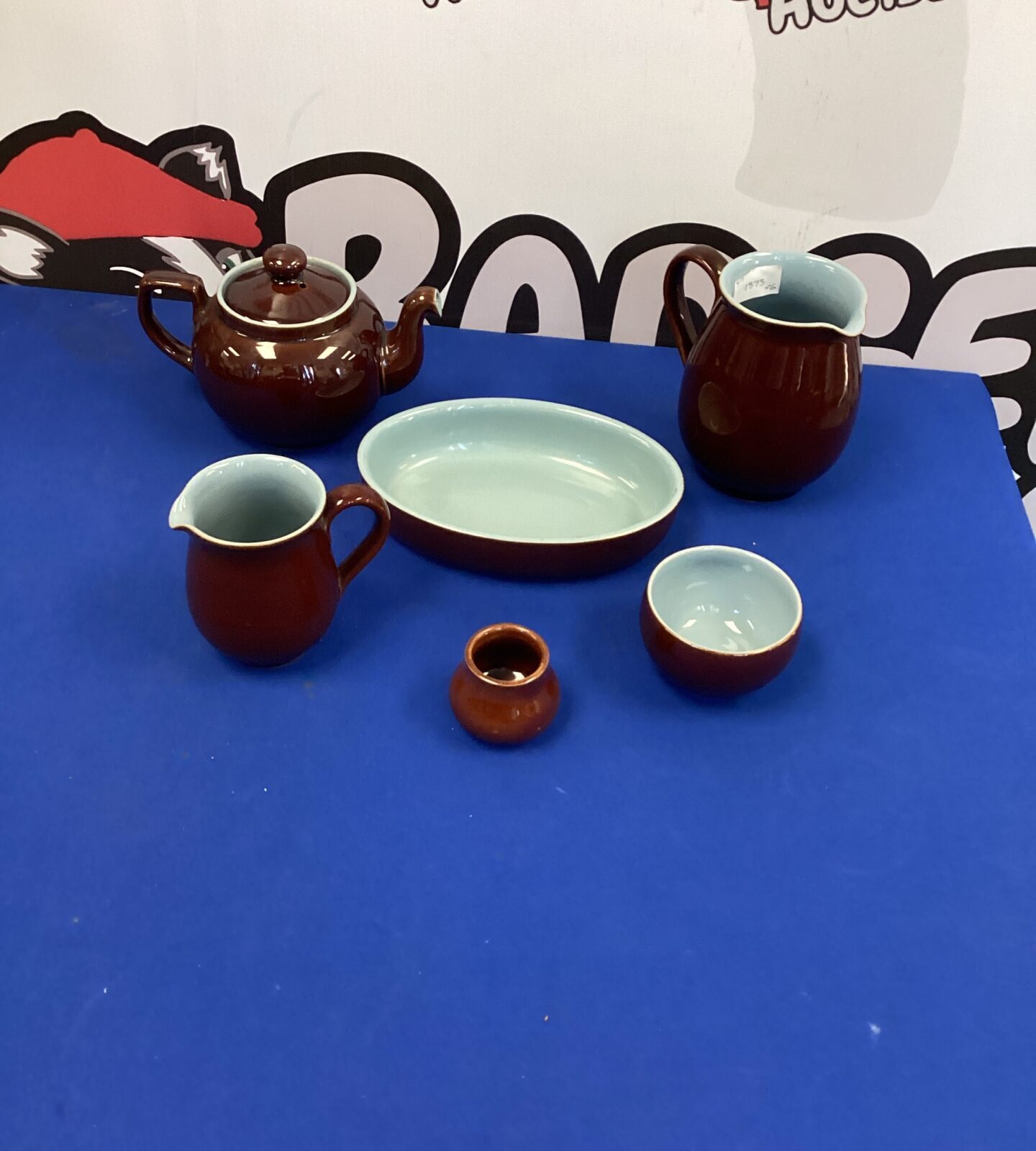 Denby Stoneware Tea Set