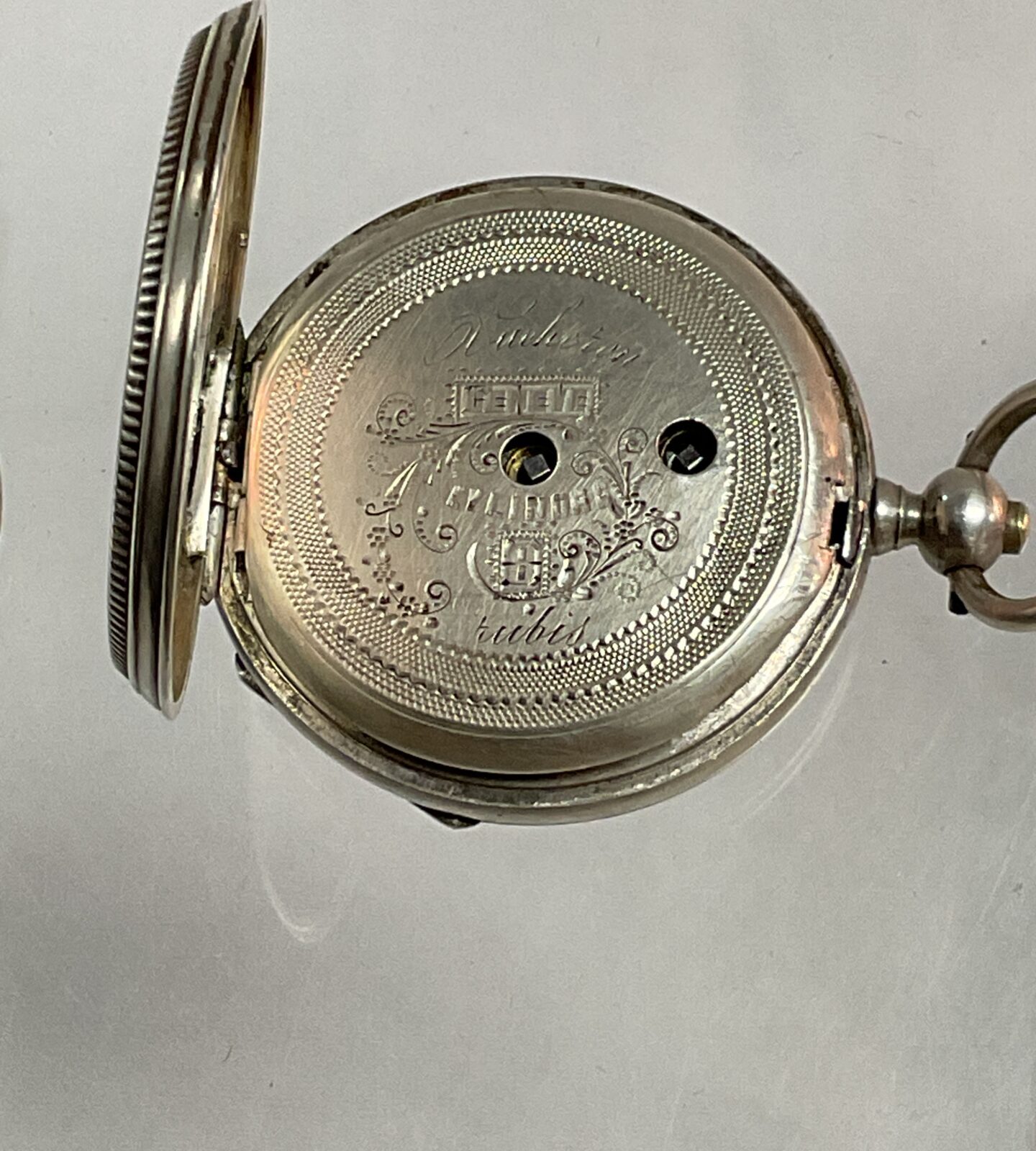 vucheron silver ladies pocket watch Needs servicing - Image 2