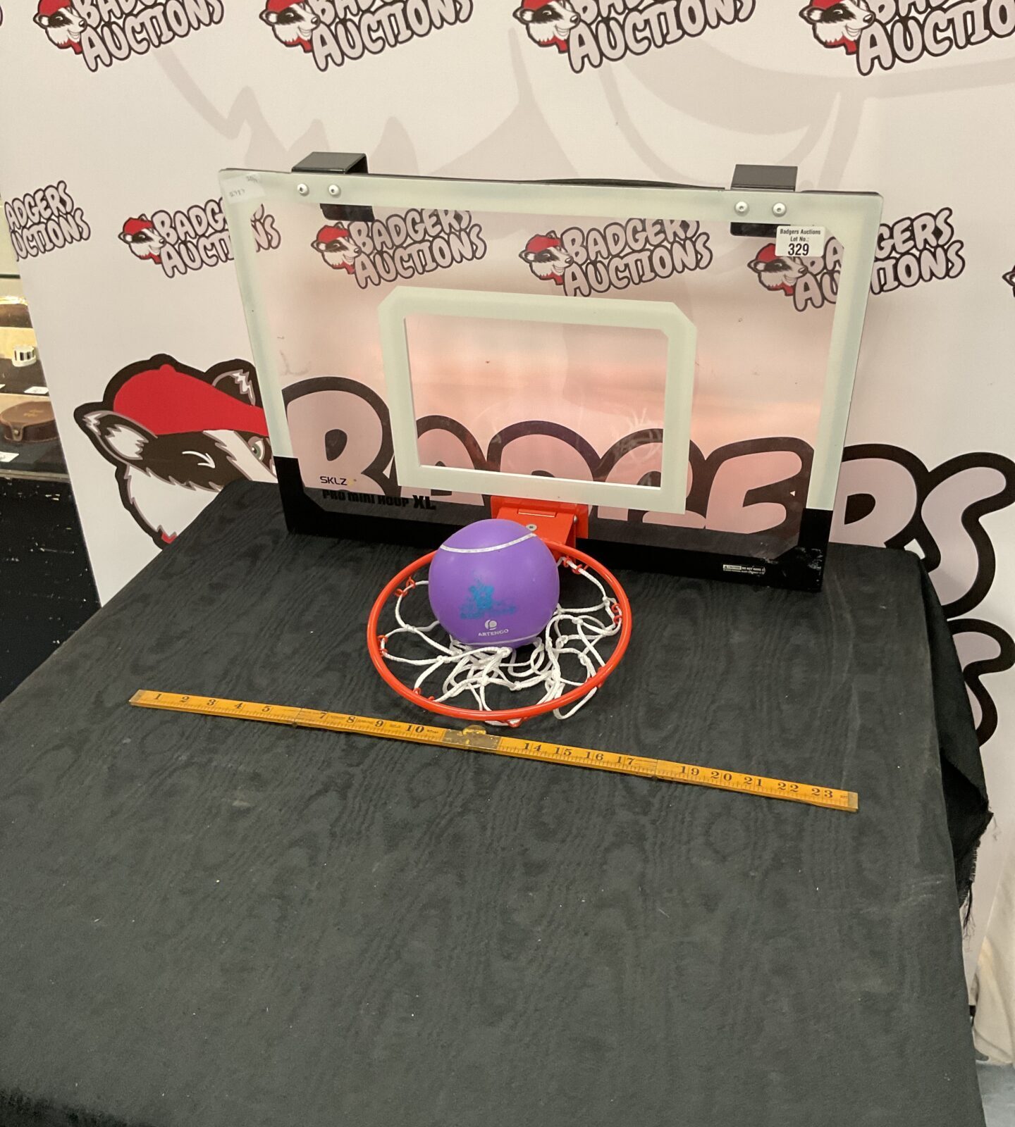 Door hanging basketball