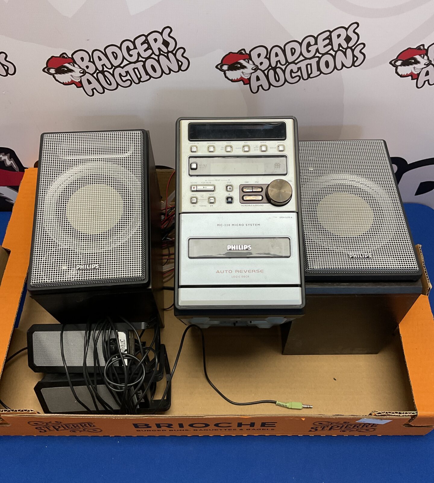 Philips mc-220 micro hifi system