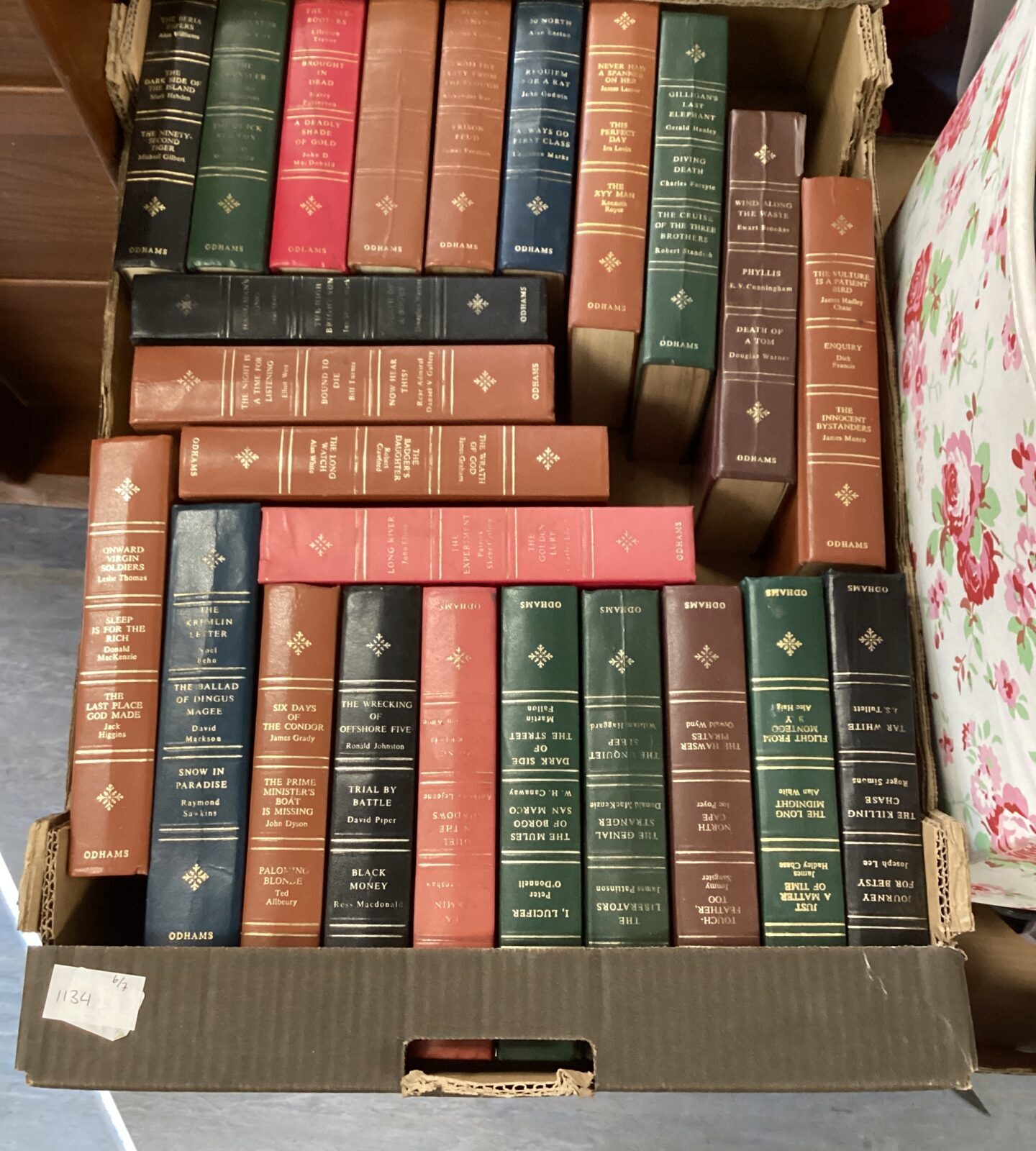 Collection of vintage collectable Odhams Novels