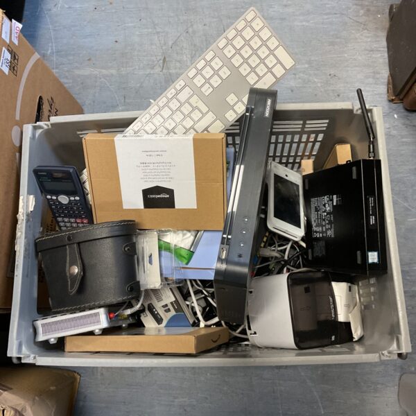 Box of mixed including label printer & card machine